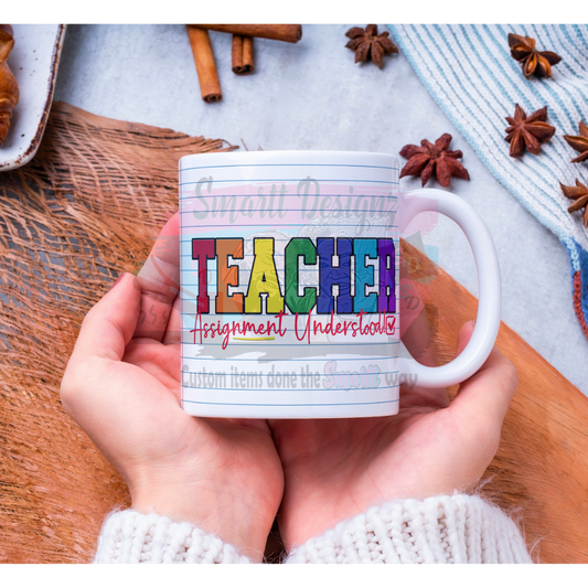Teacher mug