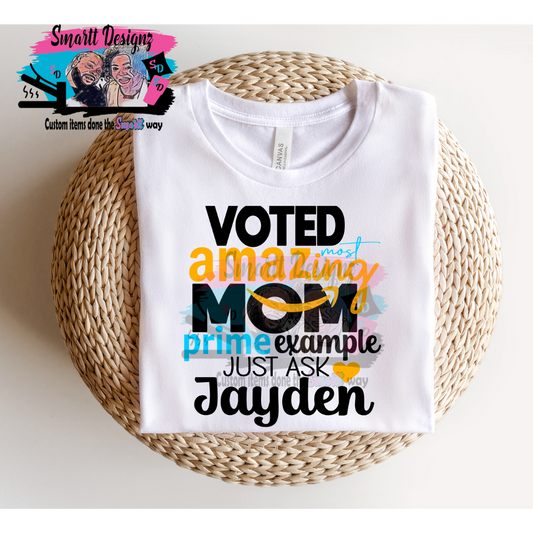 Voted Amazing mom